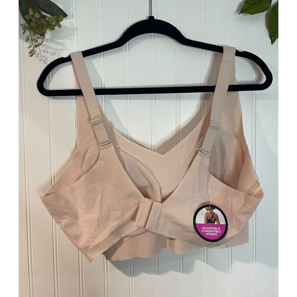 Bali Womens Nude Comfort Revolution Bra Size 2XL - Picture 5 of 12